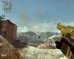 Золотой M9 для Modern Warfare 2